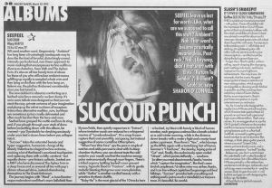 Sharon O\' Connell reviews Seefeel\'s Succour, 18th March 1995