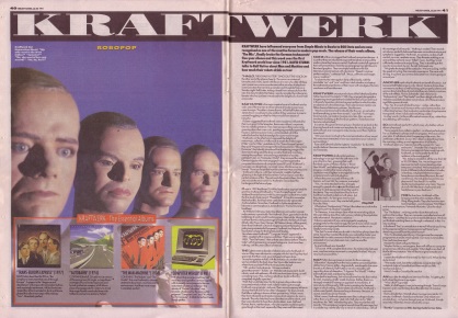 David Stubbs interviews Kraftwerk, 20th July 1991